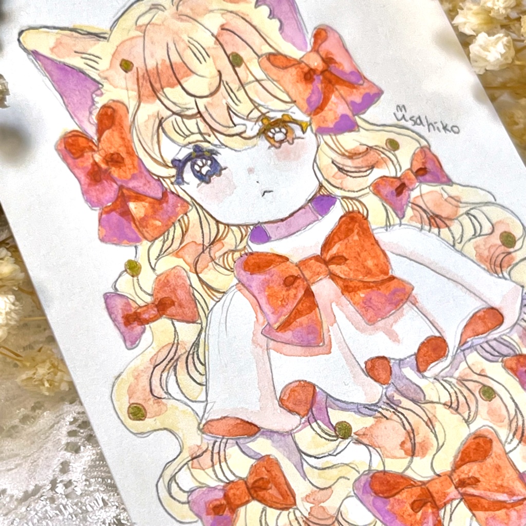 【透明水彩】分離色シリーズ【フレームレス】