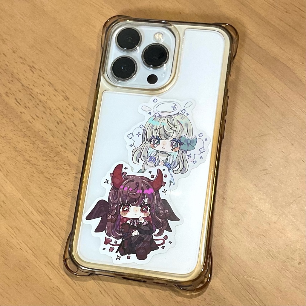 6cmダイカットシール6種