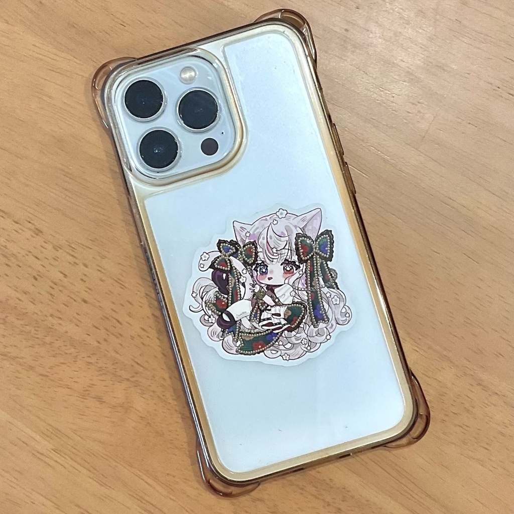 6cmダイカットシール6種