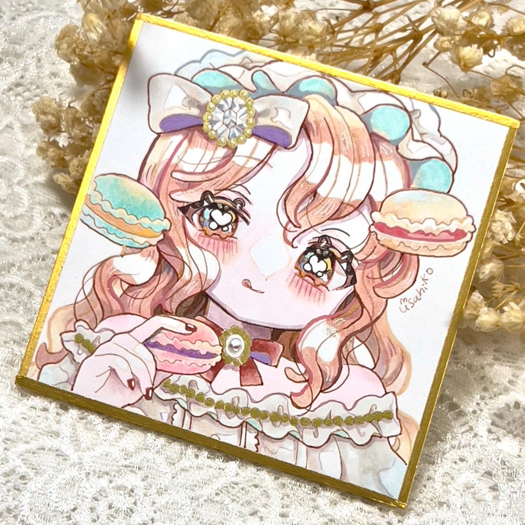 【コピック】マカロンロリータ(ピンク)【豆色紙】