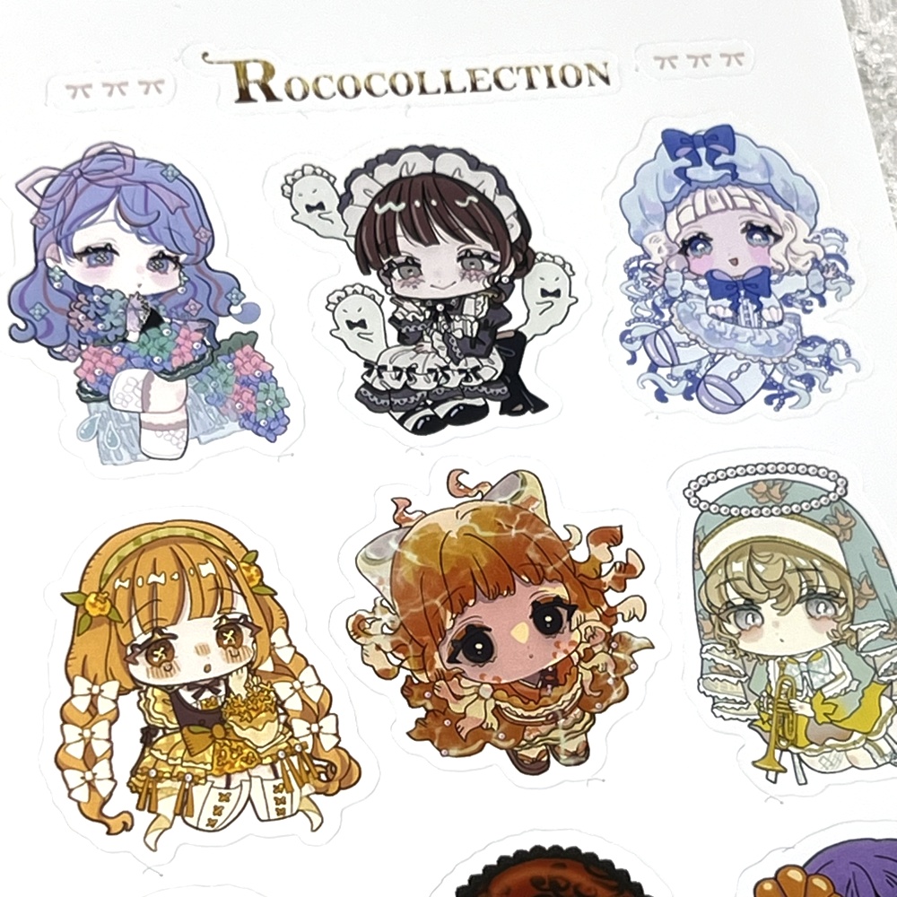 【ステッカーシート】ミニロココレクション #01