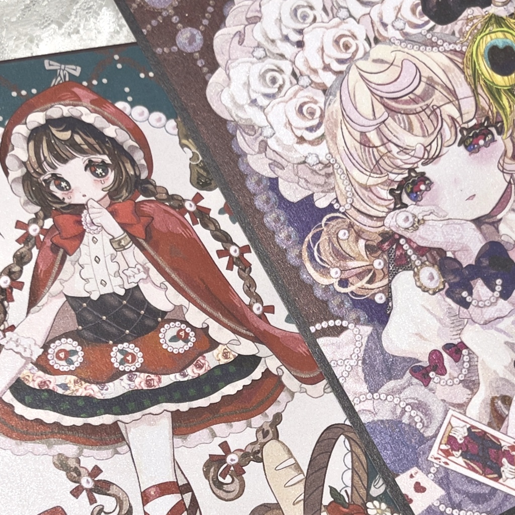 新作キラキラポストカード2種