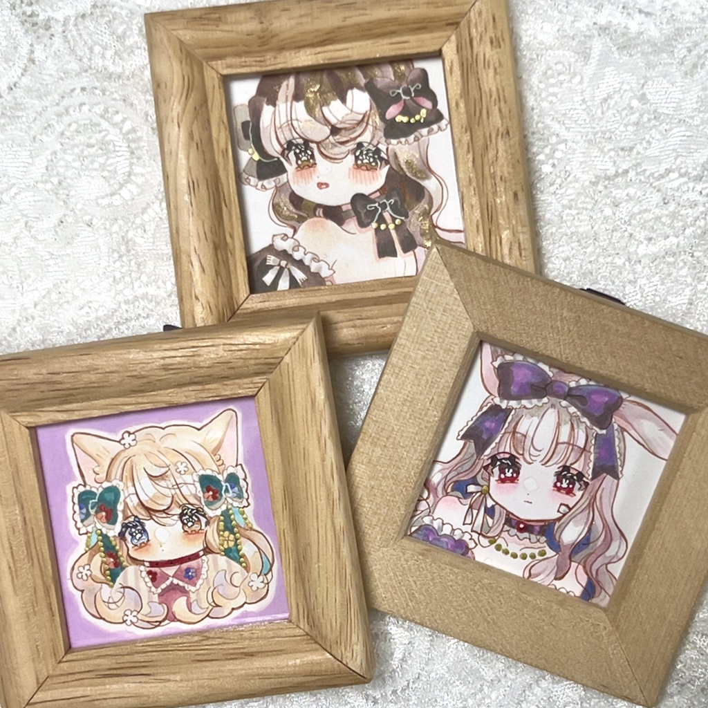 額入りミニ原画(1点もの)