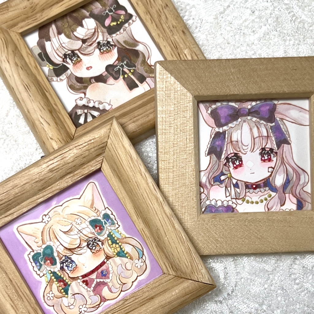 額入りミニ原画(1点もの)