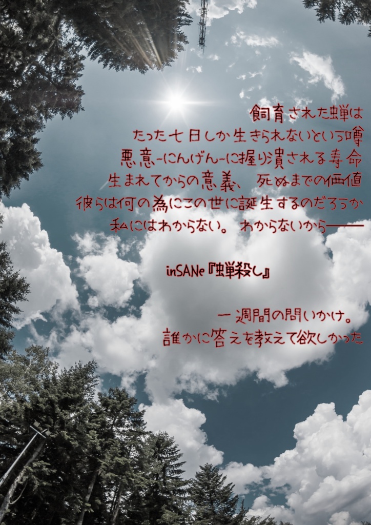 インセイン『蝉殺し』シナリオ