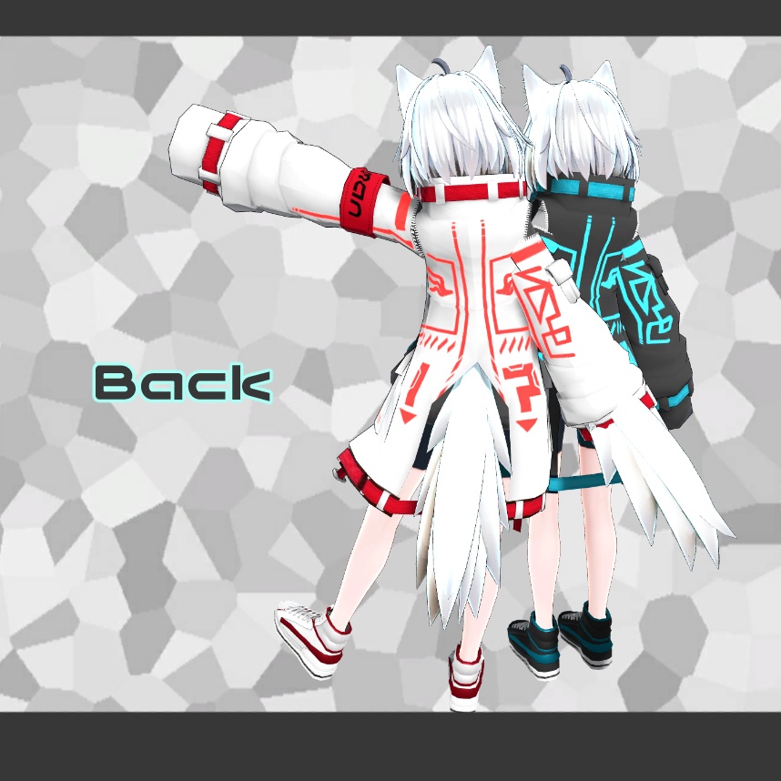 サイバーなアウターセット