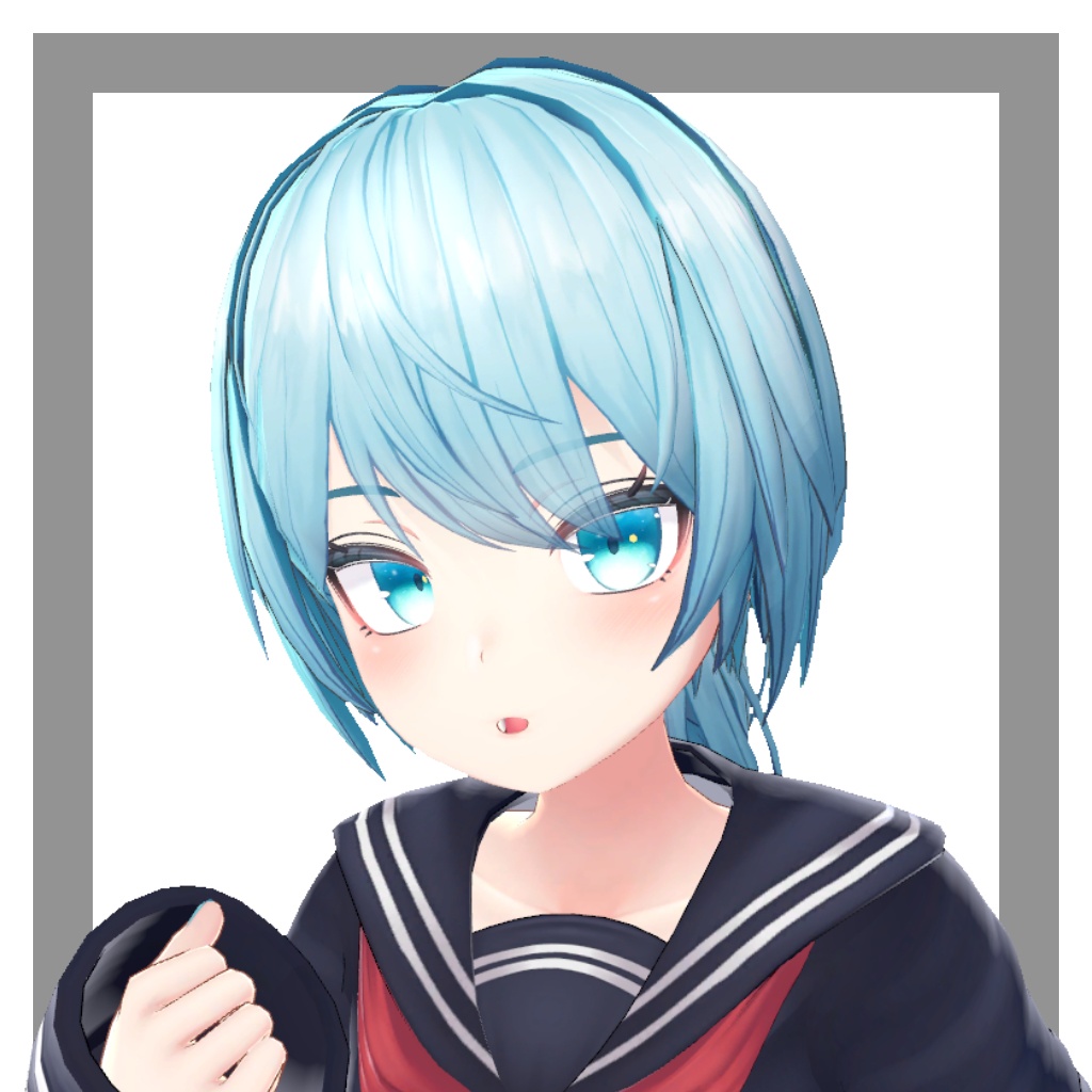 ポニーテールと帽子