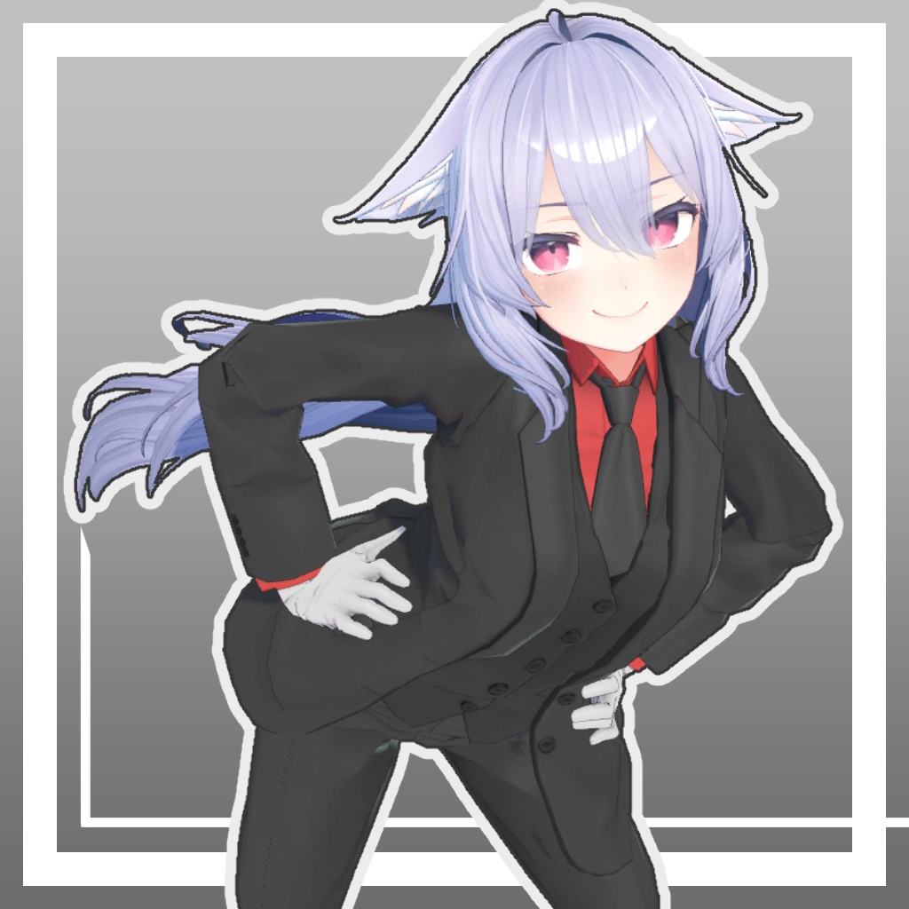 スリット袖スーツ