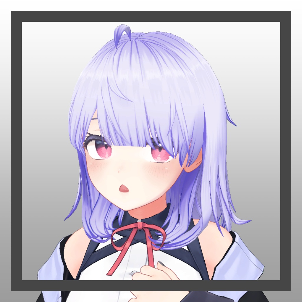 セミロングと帽子