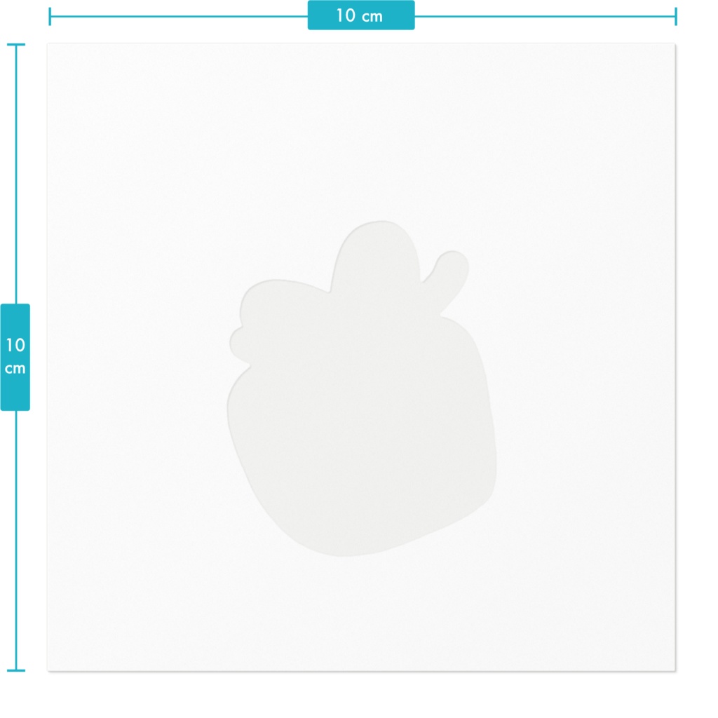 クラッシュテレビくん ホワイトステッカー