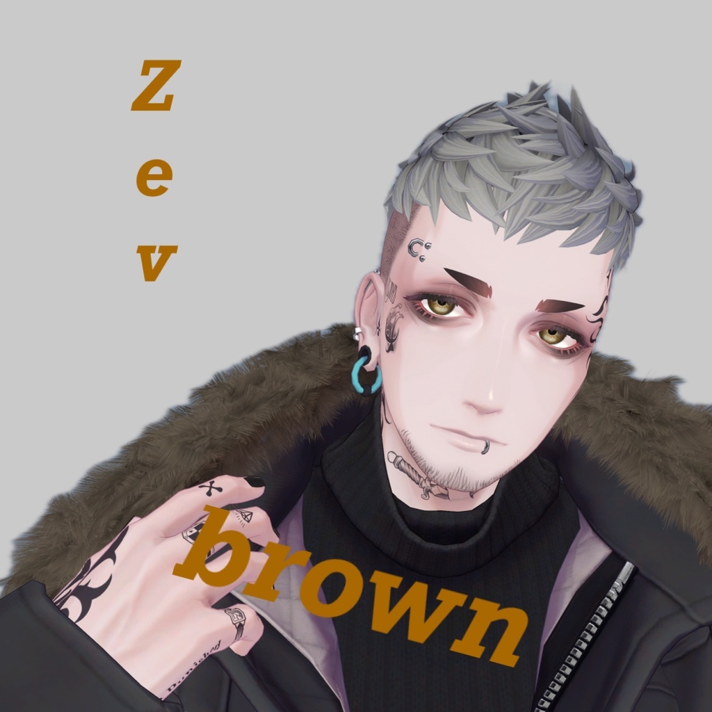 【5アバター対応】iris Eyetexture 虹彩アイテクスチャー #azaminomori