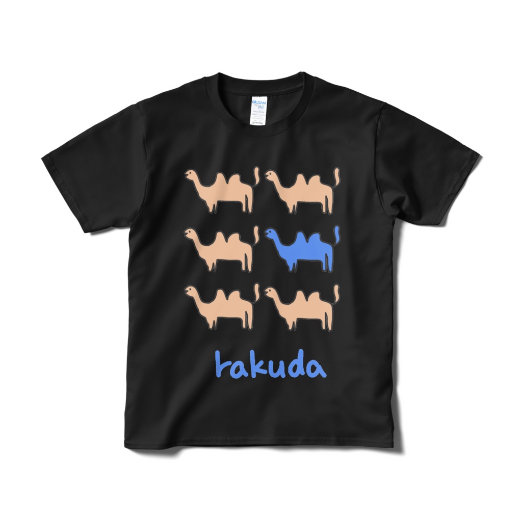 はづーTシャツ黒