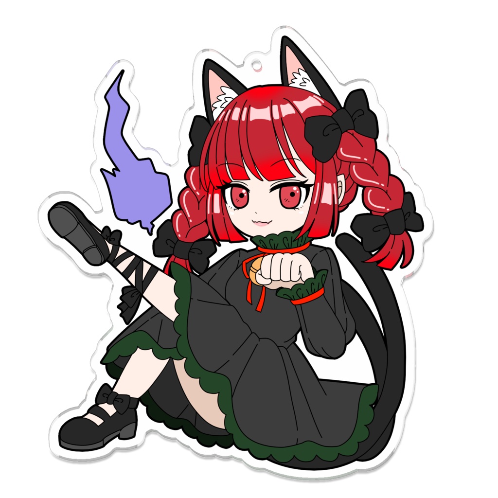 【東方】火焔描 燐 アクリルキーホルダー