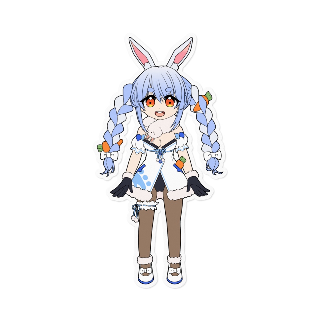 【同人】兎田ぺこら ステッカー【推しこれ☆ステッカー】