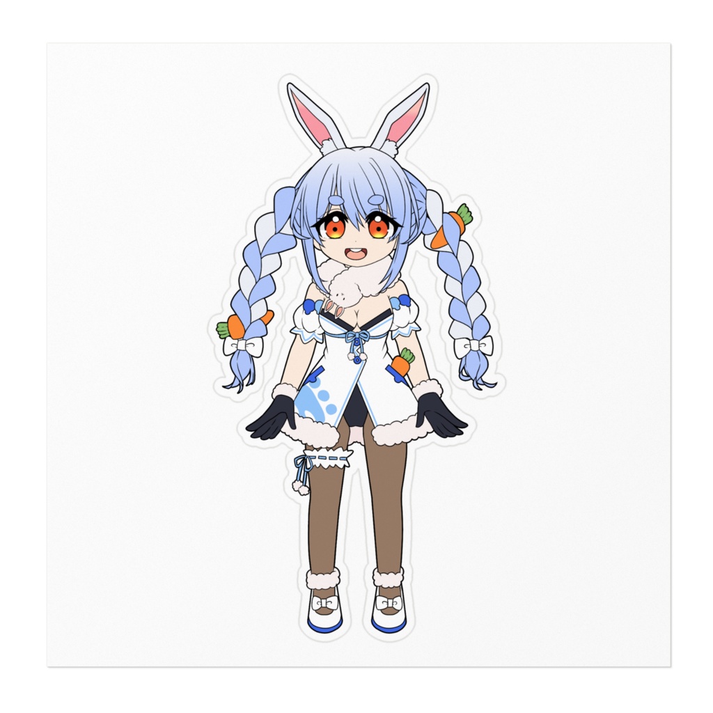 【同人】兎田ぺこら ステッカー【推しこれ☆ステッカー】