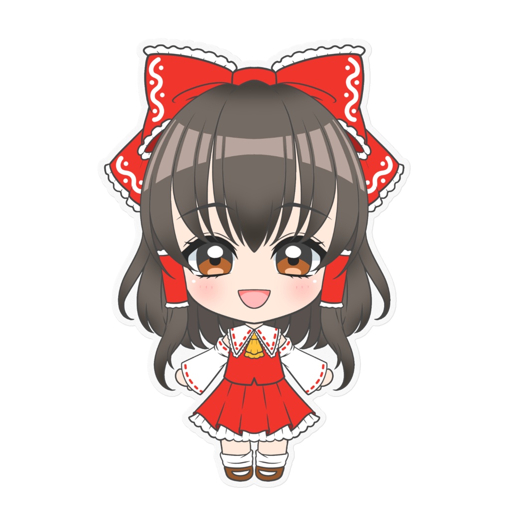 【東方同人】博麗霊夢 ステッカー