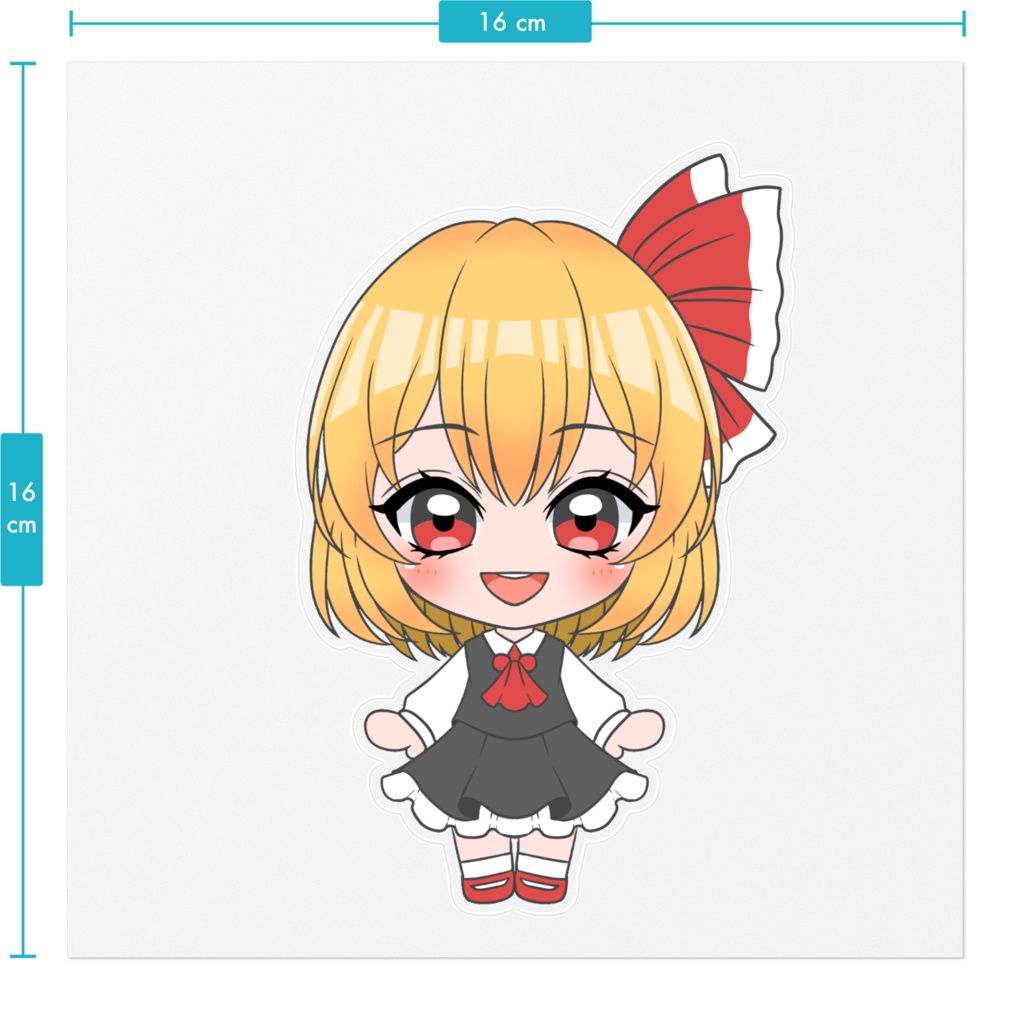 【東方同人】ルーミア ステッカー