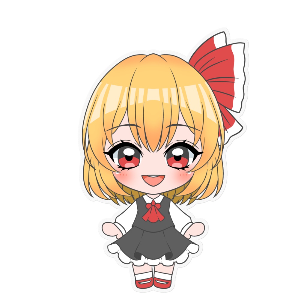 【東方同人】ルーミア ステッカー