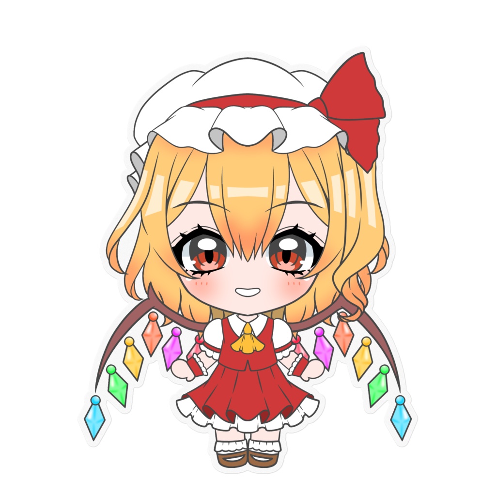 【東方同人】フランドール・スカーレット ステッカー