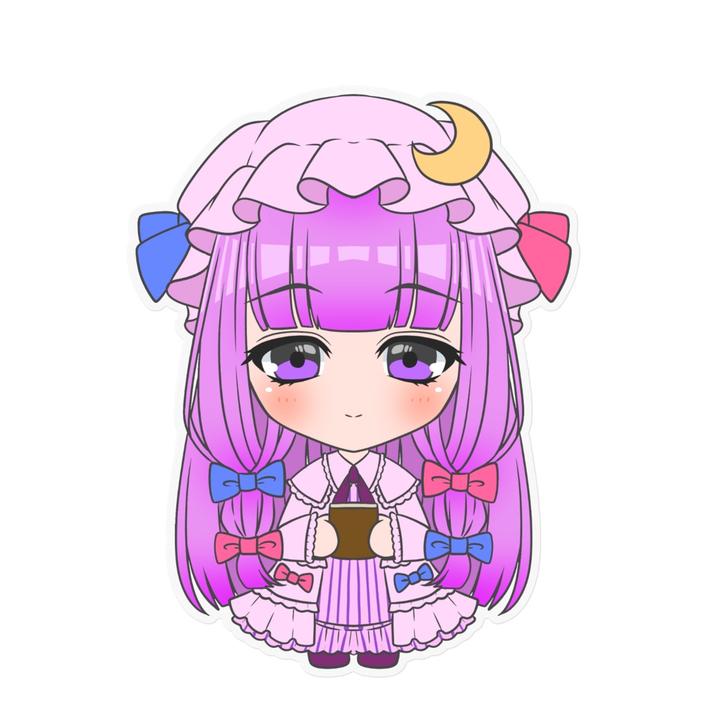 【東方同人】パチュリー・ノーレッジ ステッカー