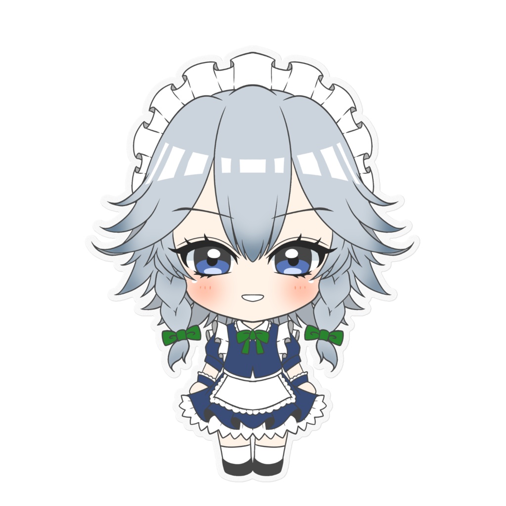 【東方同人】十六夜咲夜 ステッカー