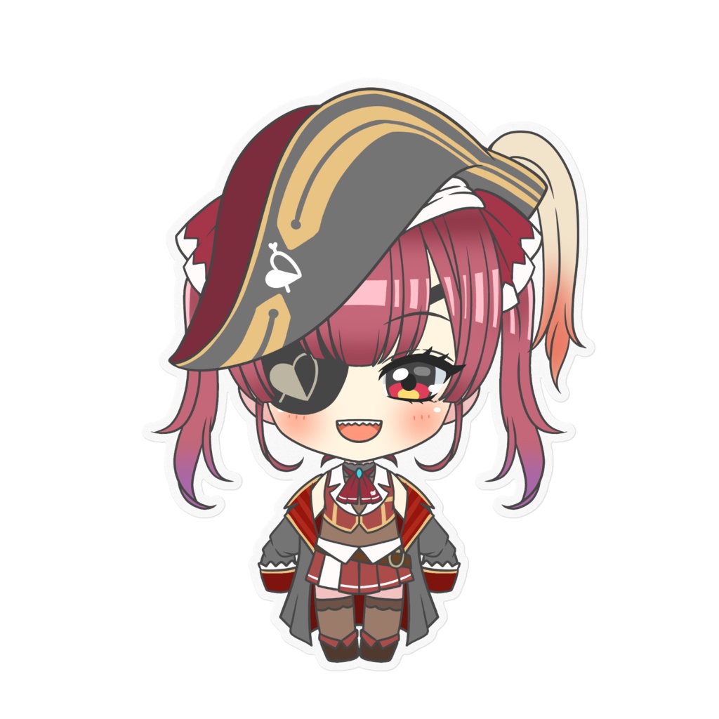 【ホロライブ同人】宝鐘マリン ステッカー