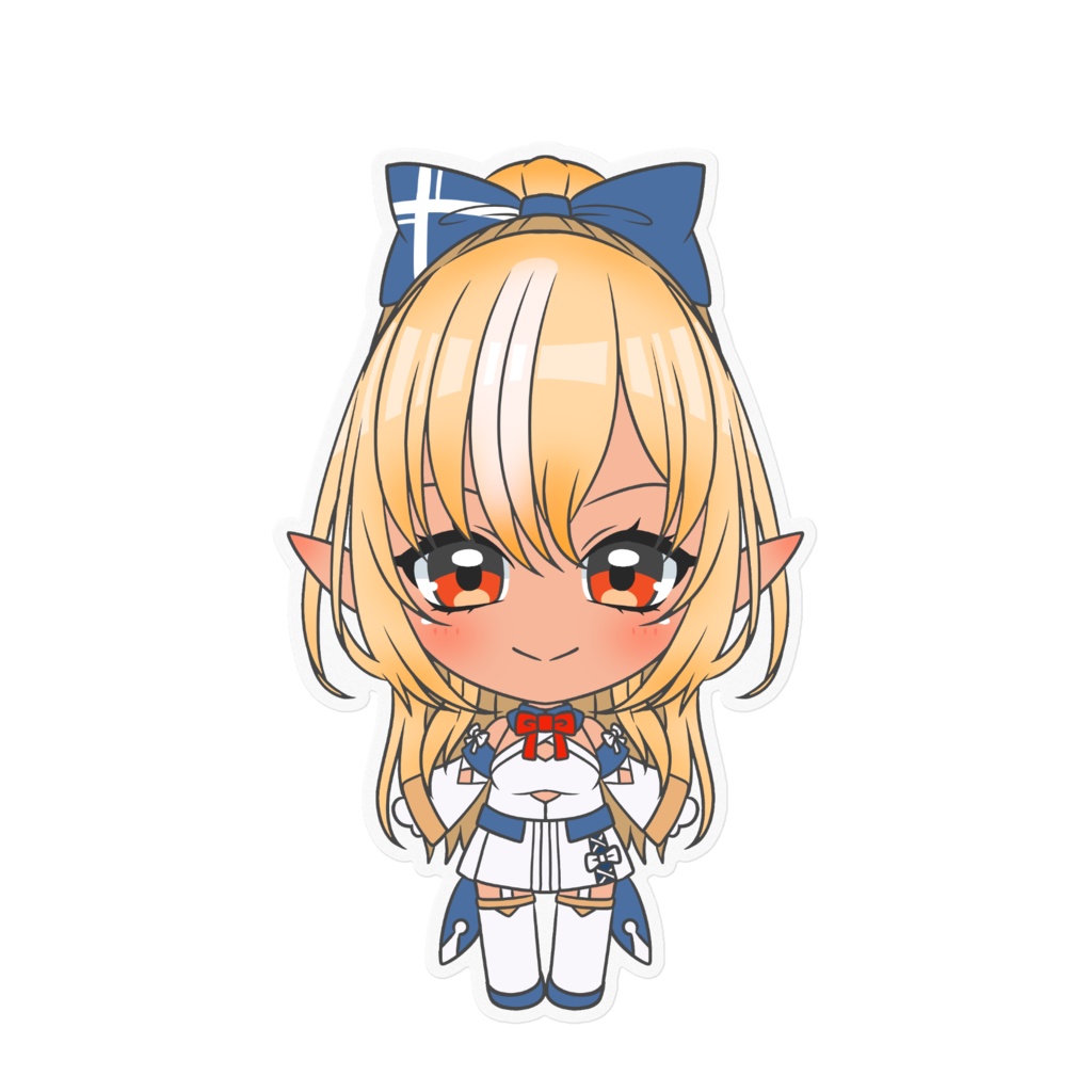 【ホロライブ同人】不知火フレア　ステッカー