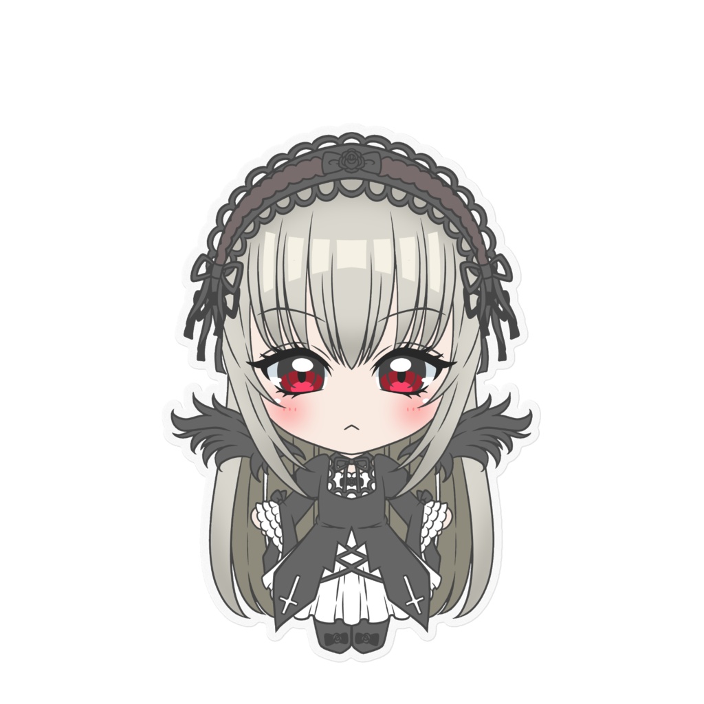 【ローゼンメイデン同人】水銀燈 ステッカー