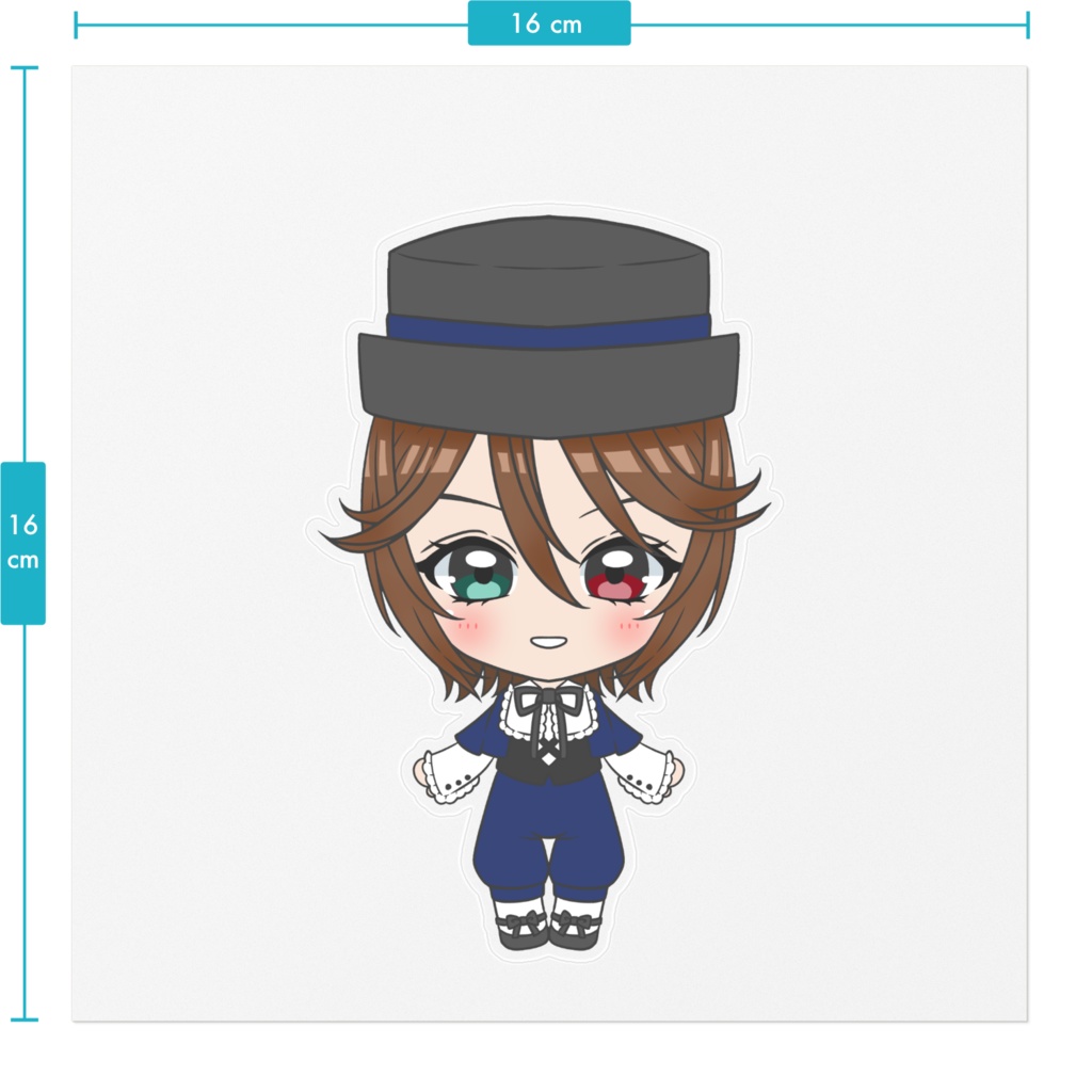 【ローゼンメイデン同人】蒼星石 ステッカー