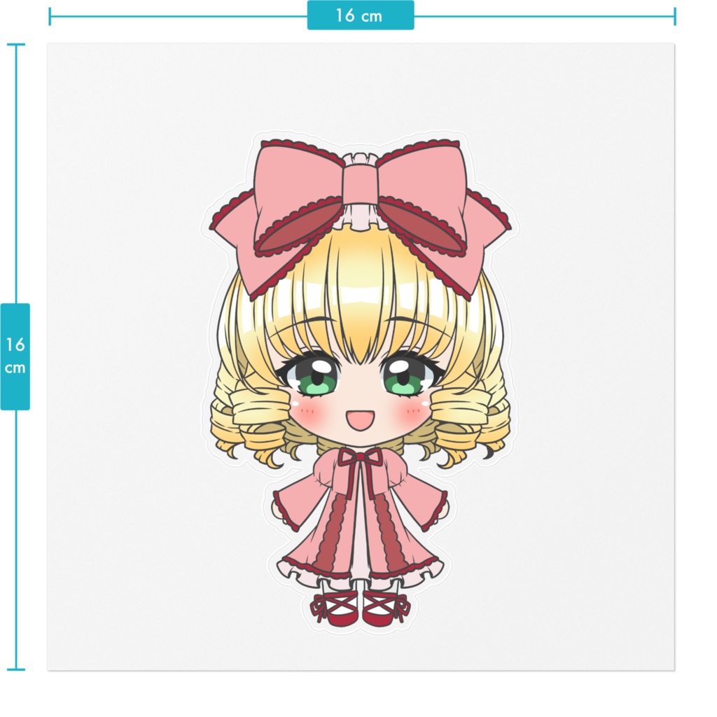 【ローゼンメイデン同人】雛苺 ステッカー