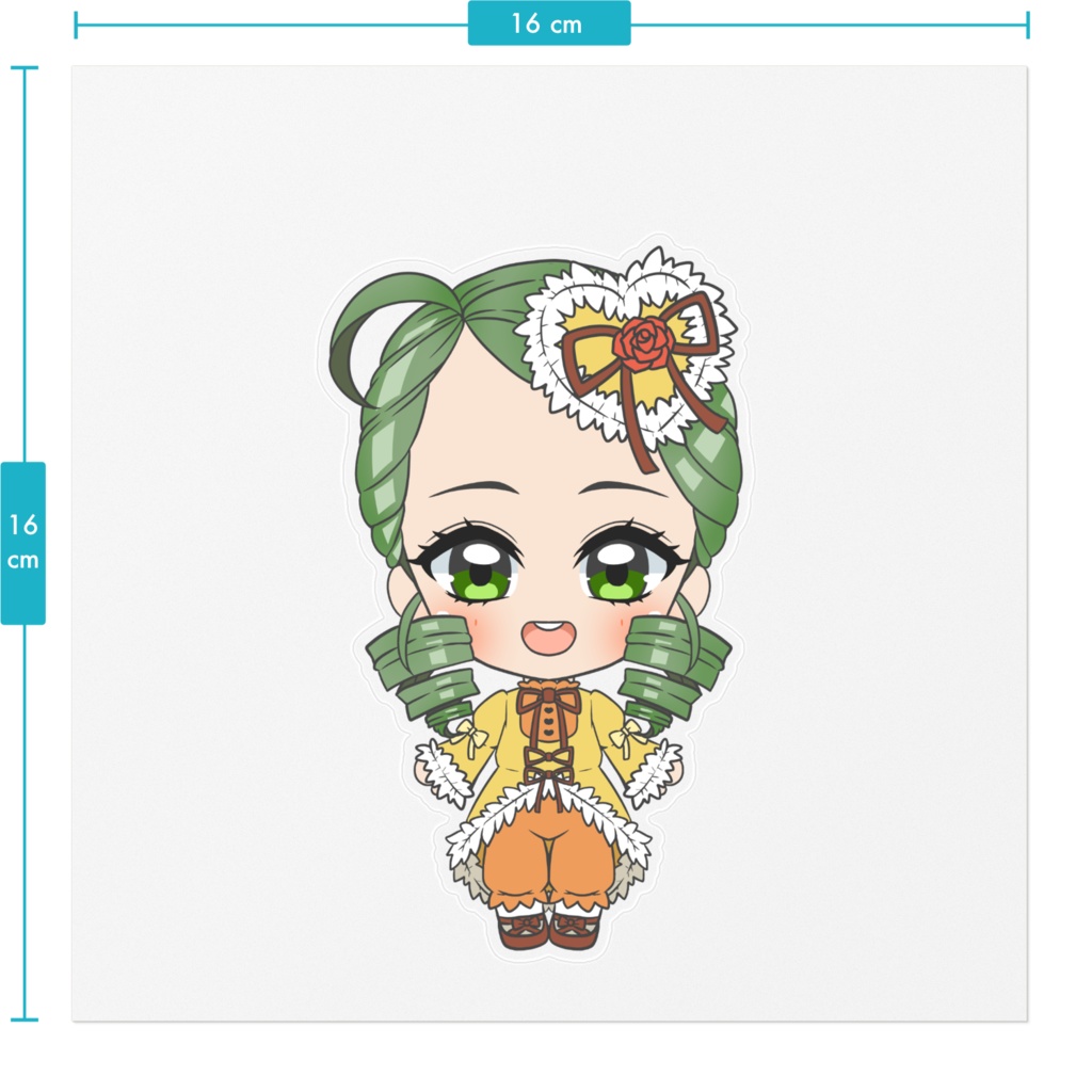 【ローゼンメイデン同人】金糸雀 ステッカー