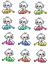 トアくんとザリガニアバター（レインボー）
