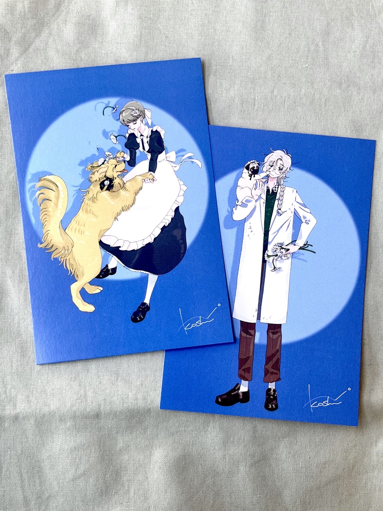 いぬポストカード『岳先生』