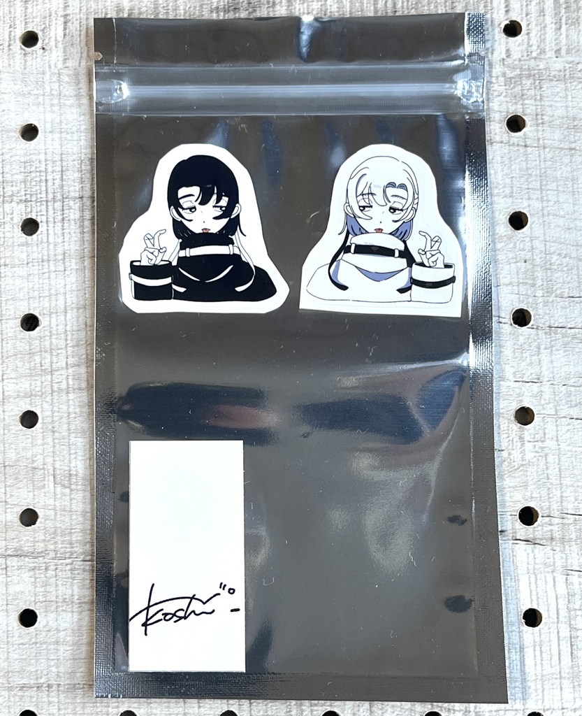 👻耐水ステッカー【2P】