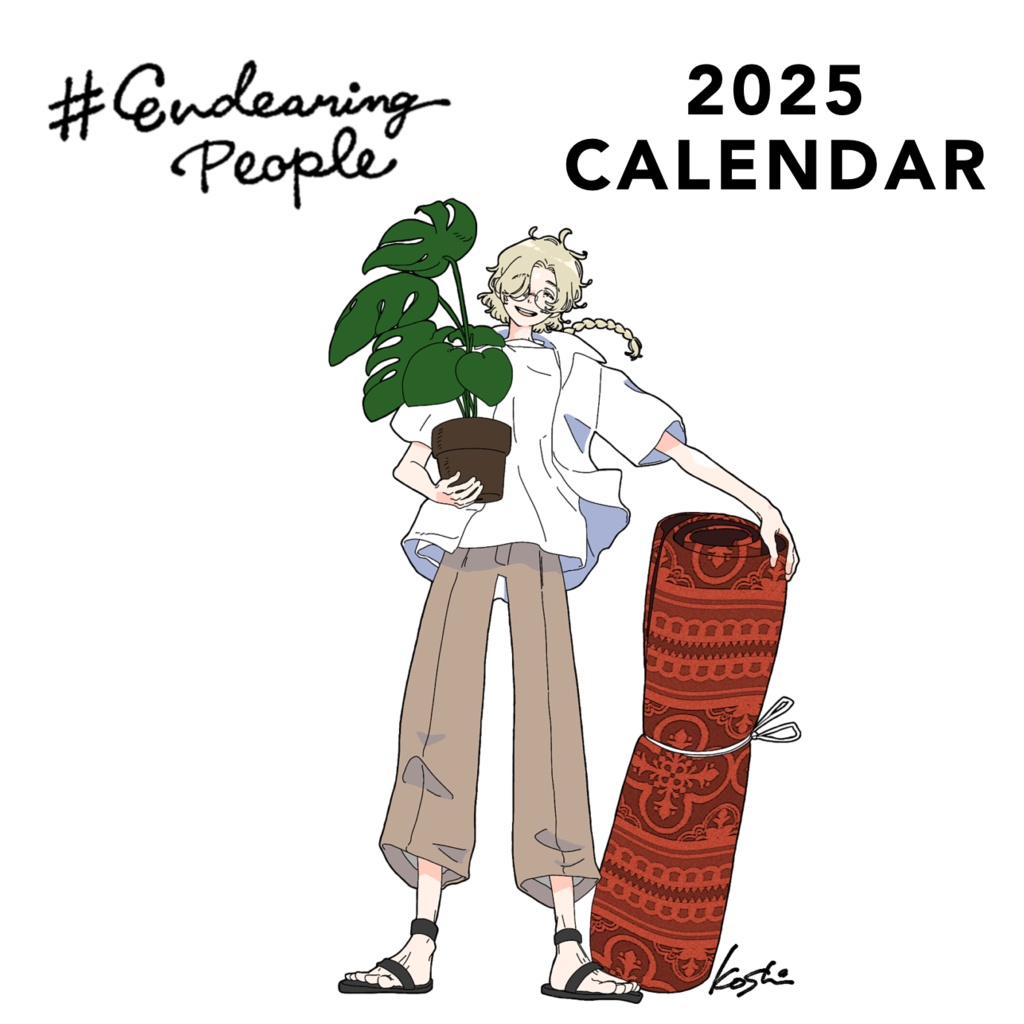 🆕『でっかいものを運ぶひとたち』カレンダー📦