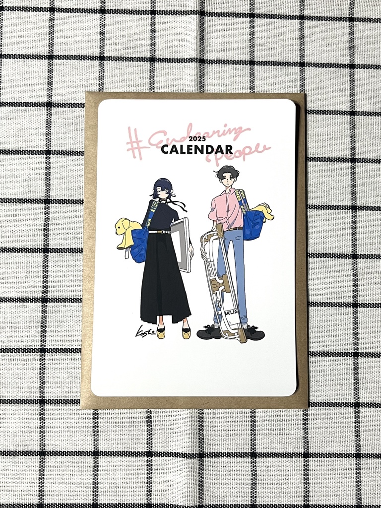 🆕『でっかいものを運ぶひとたち』カレンダー📦