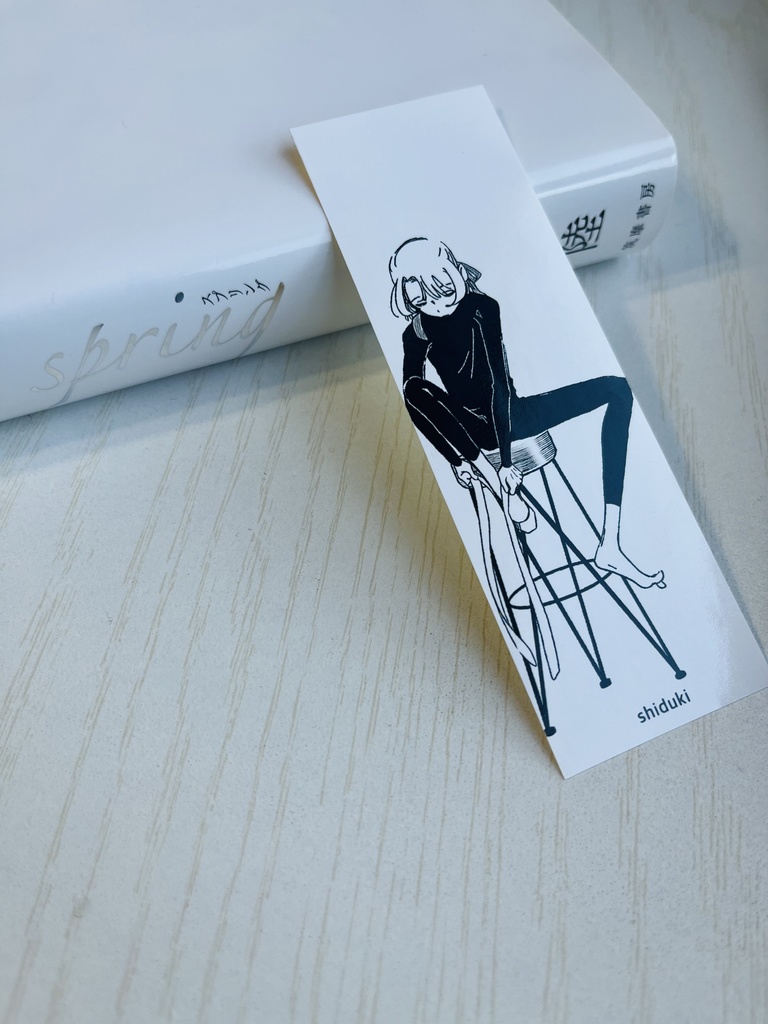 🆕“ballet”しおり型ステッカー3種