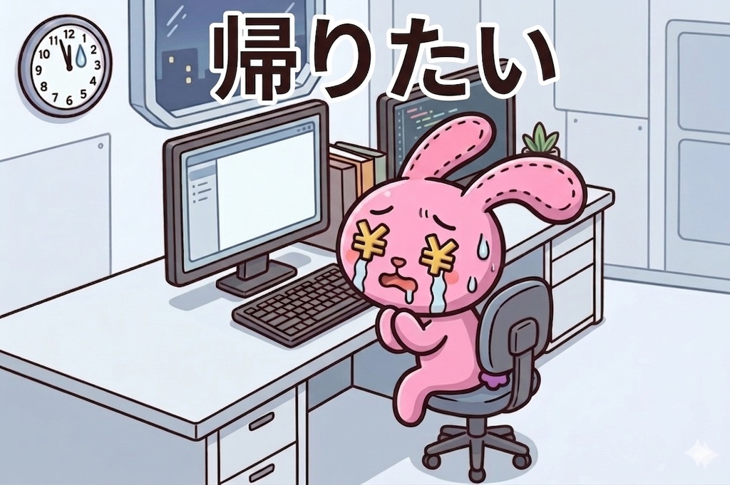 帰りたい｜マネりんの共感スマホ壁紙