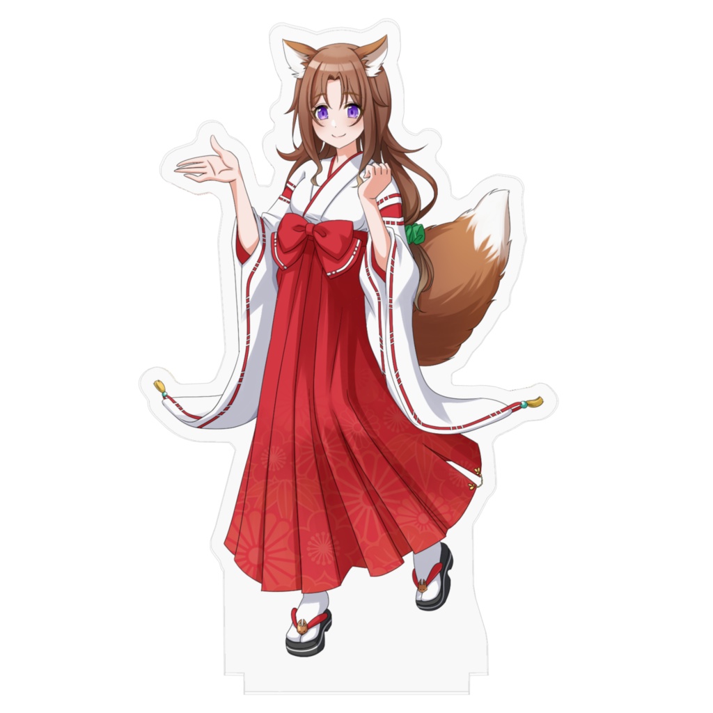 三狐/ タキ立像(おもちVer.)