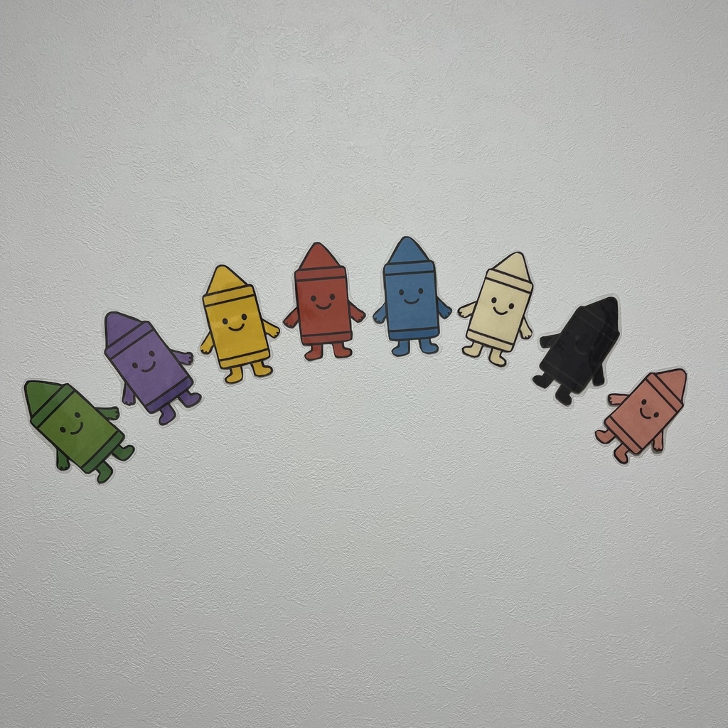 【無料】どんな色がすき 保育イラスト素材 PDF教材