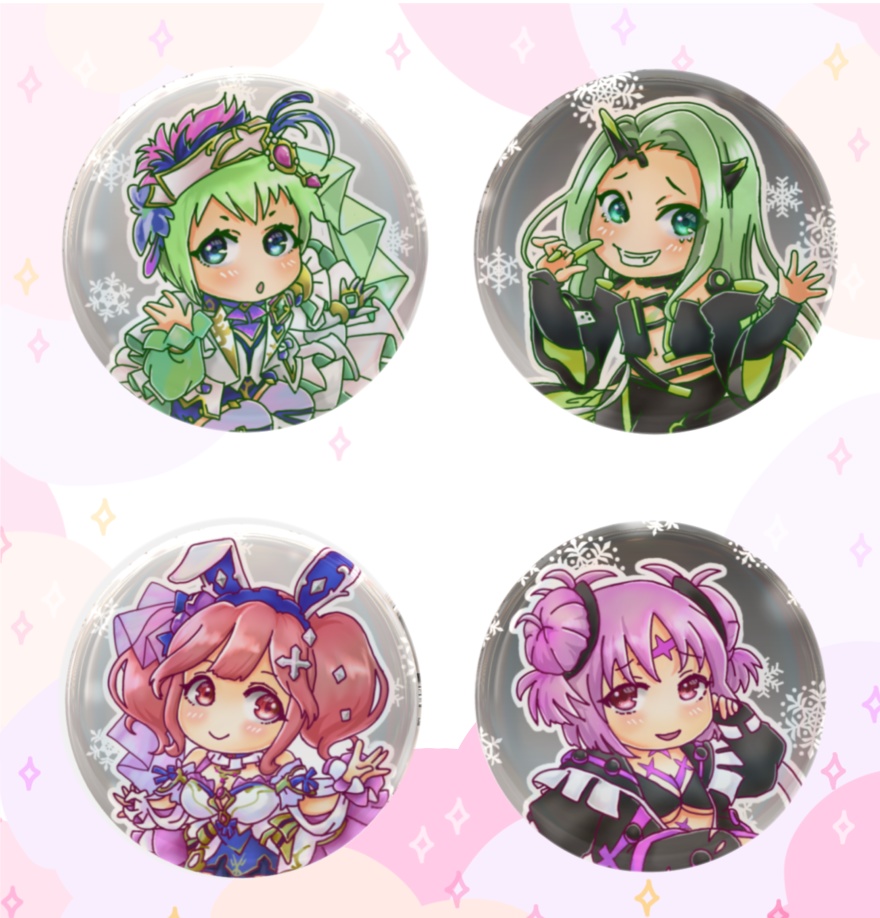 マクロス 32mm●ミニ●缶バッジ 単品17種