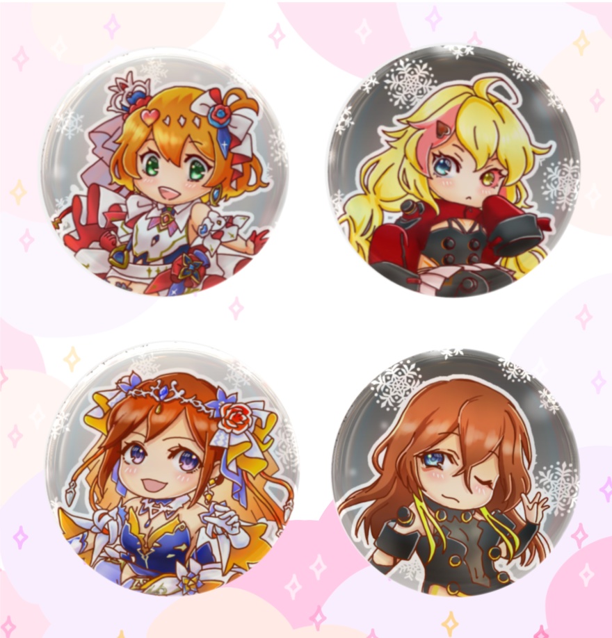 マクロス 32mm●ミニ●缶バッジ 単品17種