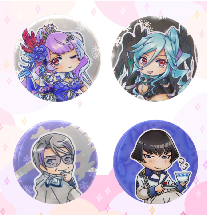 マクロス 32mm●ミニ●缶バッジ 単品17種