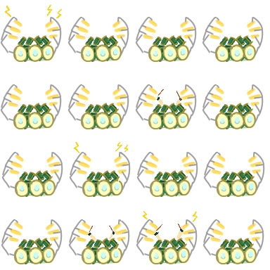 娘ぷち・バサラ爆誕祭 FireBomberエフェクト