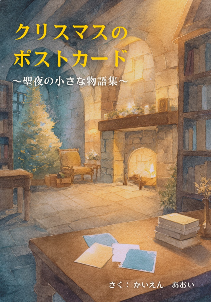 【絵本】クリスマスのポストカード～ 聖夜の小さな物語集～（PDF販売）