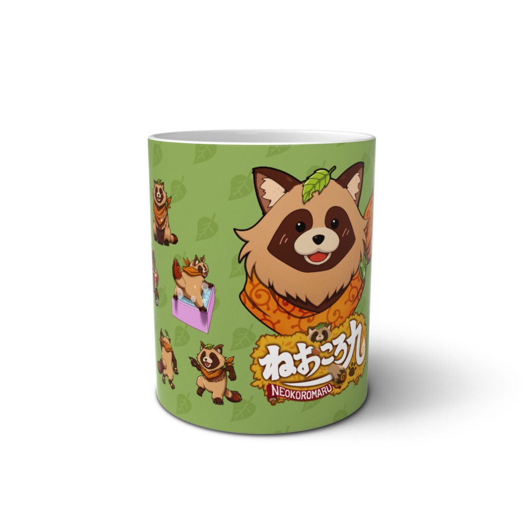 ねおころ丸だらけのマグカップ