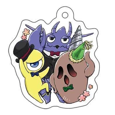 ヴァルドー＆せんせい＆はにわ／なんか浮かれポンチアクキー