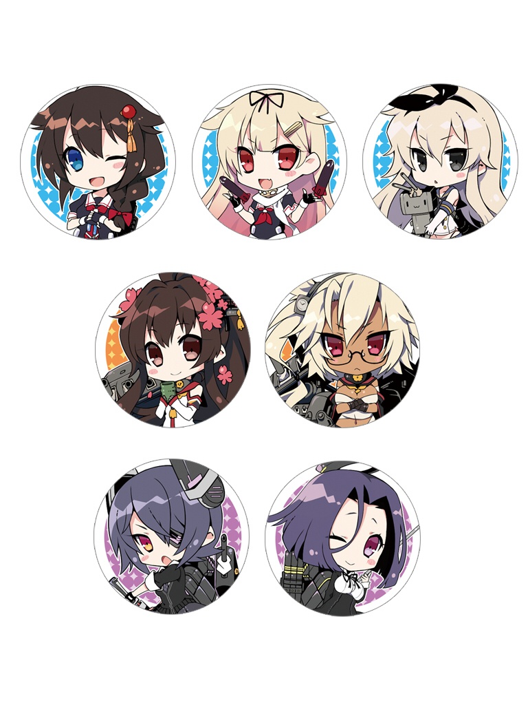【缶バッジ】艦これ缶バッジ