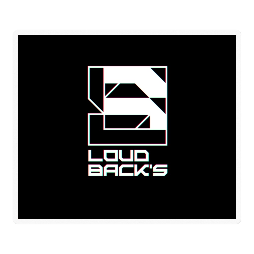 LoudBack'S 公式ロゴステッカー