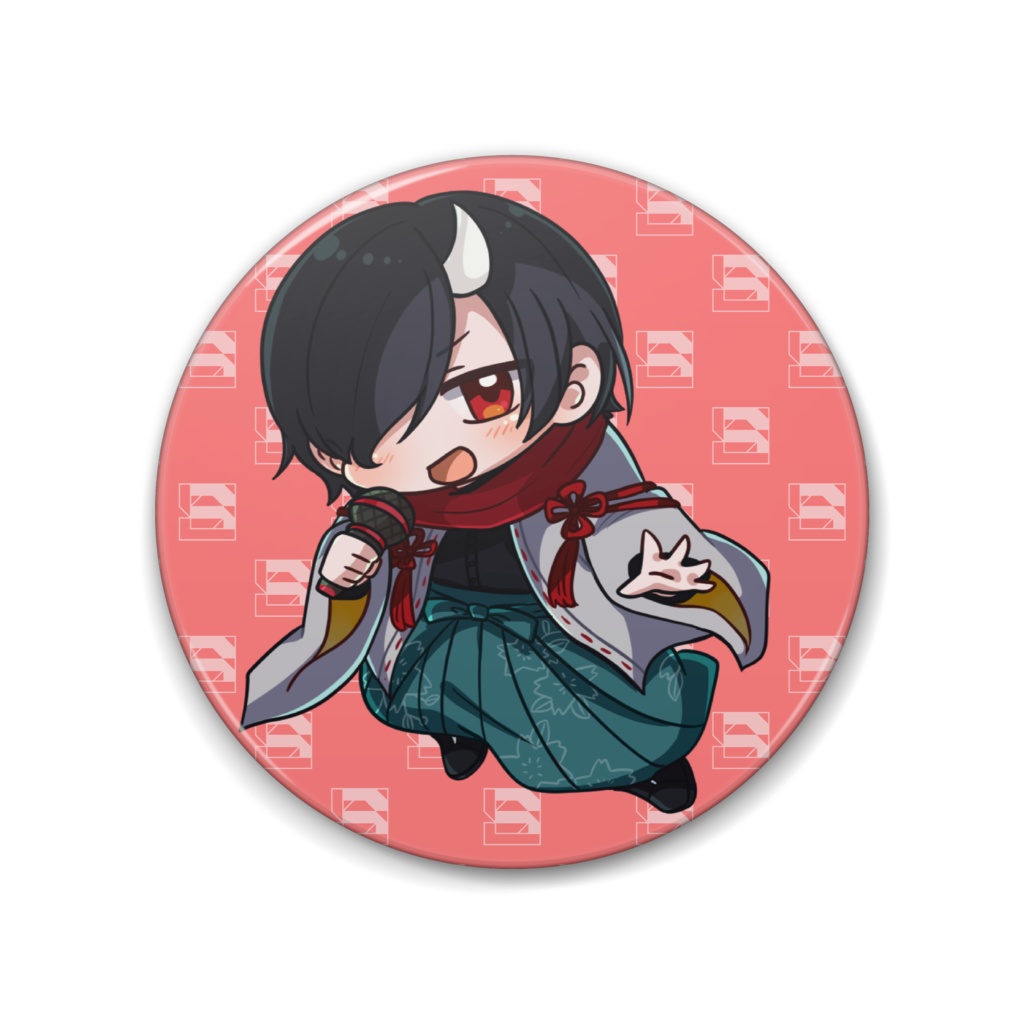 LoudBack'S キャラデカ缶バッジ(轟 尊)